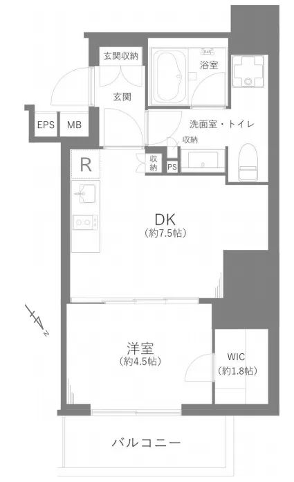 渋谷区本町3丁目 中古マンション|都営大江戸線 西新宿五丁目駅 徒歩6分 1DK